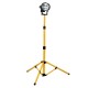 Single Halogen Tripod Site Light 110v